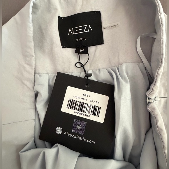 Aleeza Paris Baby Blue Women's Bubble Skirt - Picture 2 of 6